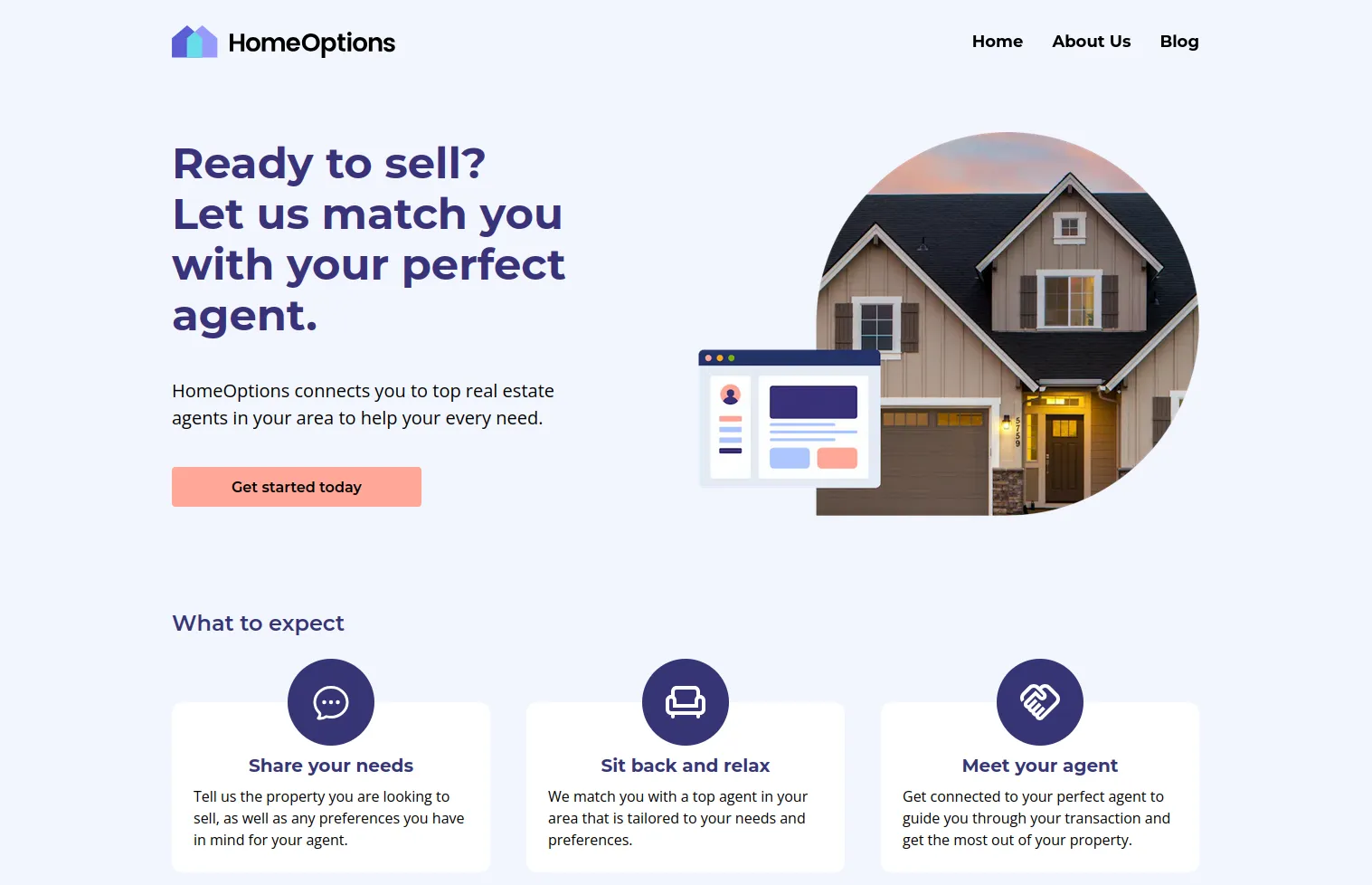 HomeOptions public user portal rebuilt on Next.js server-side rendering